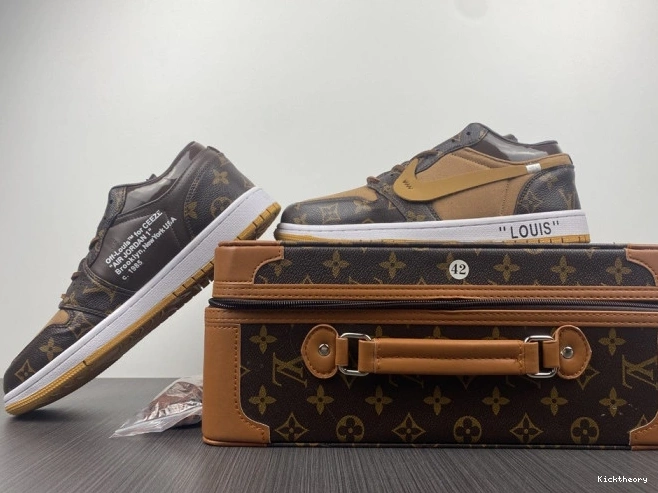 Kicktheory AJ1 Off-Louis OW Jordan x 1 LOW Air 0822